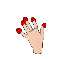 Broken Heart Sticker Sticker by Winona Oak