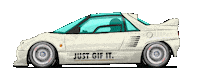 Car Racing Sticker by kneapolitan