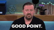 ricky gervais child support abc GIF by ABC Network