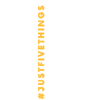 just five things Sticker by Byrdie Beauty