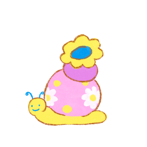 onnatnicha giphyupload snail sprinkleoncake sprinkle on cake Sticker