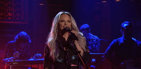 Miranda Lambert Singing GIF by The Tonight Show Starring Jimmy Fallon