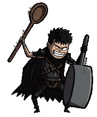 litioo meme chile berserk guts Sticker