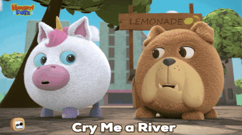 Cry Me A River Crying GIF by HangryPetz