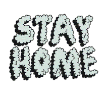 Stay Home Sticker by FUN WITH FRIDAY