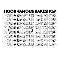 hoodfamousbakeshop bakery filipino chinatown ballard Sticker