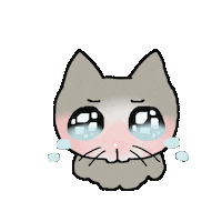 Sad Cry Sticker