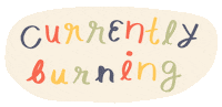Candle Burning Sticker