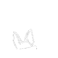 PawsForWalks dog white dog walker pet sitter Sticker