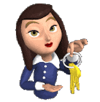 exclusiveimob giphyupload key imoveis Sticker