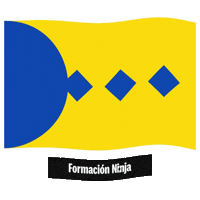 Flag Spain Sticker by Formación Ninja