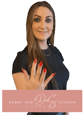 debbyvanschoor skincare packing pedicure cosmetica Sticker