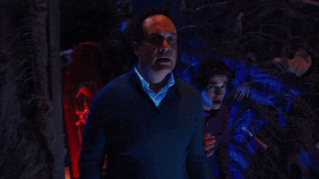 abcnetwork halloween jumpscare americanhousewifeabc americanhousewife GIF