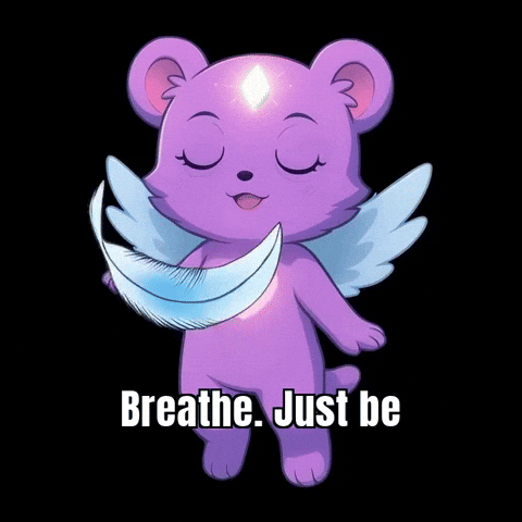 Breathe Just Be GIF by MishaHeartseer