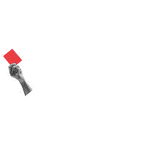 Red Card Hand Sticker by Deutscher Gewerkschaftsbund (DGB)