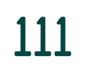 111 Sticker by Luna y el Tarot