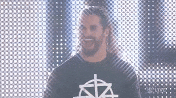 Seth Rollins Laughing GIF by WWE