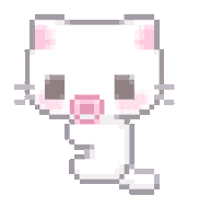 Cat Pixel Sticker