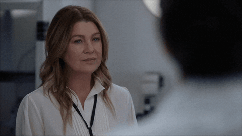 Greys Anatomy Look GIF by ABC Network