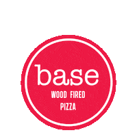Christmas Santa Sticker by Base Wood Fired Pizza Ireland