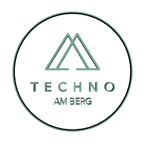 TechnoAmBerg giphyupload music techno rave Sticker