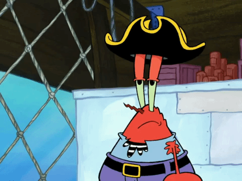 season 6 grandpappy the pirate GIF by SpongeBob SquarePants