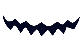 Halloween Smile Sticker