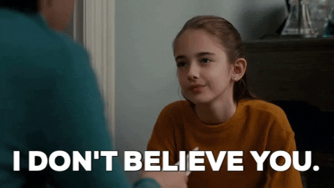 Americanhousewifeabc I Dont Believe You GIF by ABC Network