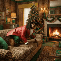 Jumping Merry Christmas GIF by Jukebox Saints