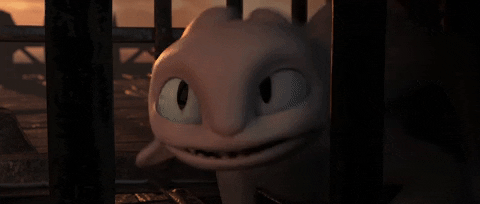 dreamworks light fury GIF by How To Train Your Dragon