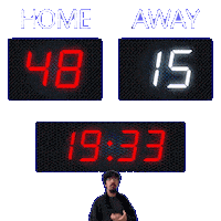 15 Away Sticker