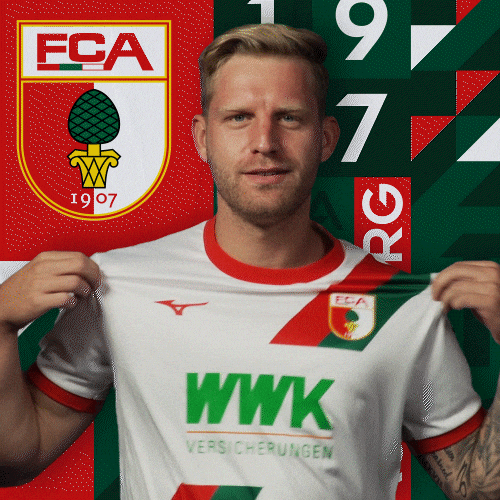 Arne Maier Football GIF by FC Augsburg 1907