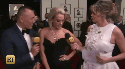carrie underwood grammys 2016 GIF by Entertainment Tonight