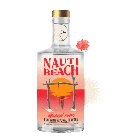 Summer Beach Sticker by Drink Nauti