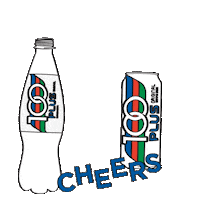 Drink Cheers Sticker by 100PLUS Singapore