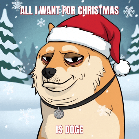 Christmas Snow GIF by Doge Pound