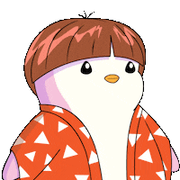 Penguin What Sticker by Pudgy Penguins