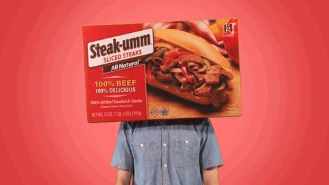 what's up hello GIF by Steak-umm