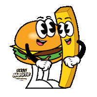 Carls Jr Love Sticker by fullhouseburger