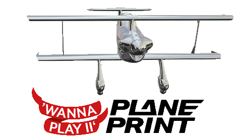 Aircraft Biplane Sticker by planeprint
