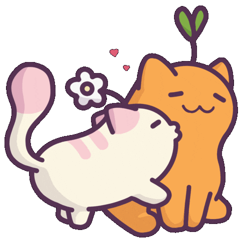 Cat Love Sticker by Castaways