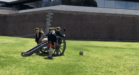 heinzhistorycenter giphyupload boom pittsburgh cannon GIF
