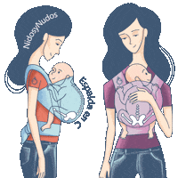 Mom Mama Sticker by Nidos Y Nudos