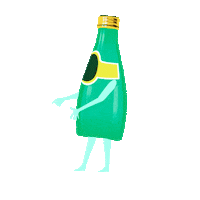 sparklingorstill perriercostume Sticker by Perrier