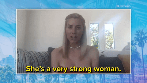 Strong Woman Selling Sunset GIF by BuzzFeed