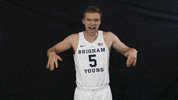 Byu Basketball Go Cougs GIF by BYU Cougars