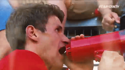 happy celebration GIF by FC Bayern Munich