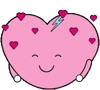 loveyoboki love heart pink kawaii Sticker