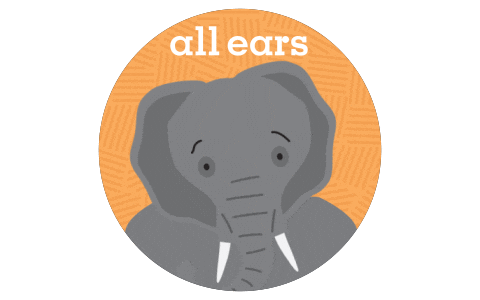 Elephant All Ears Sticker by Simon Kids