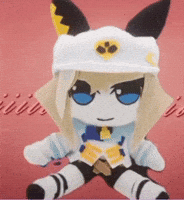 LightWeevil meme umamusume plush fumo GIF